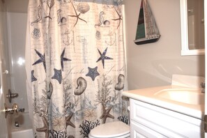 Bathroom - Shangri La, Oceanside House in Emerald Isle, NC! (Emerald Isle)