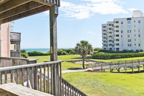 Property grounds - Sound Of The Sea East 129, Oceanfront Condo in Emerald Isle, NC! (Emerald Isle)