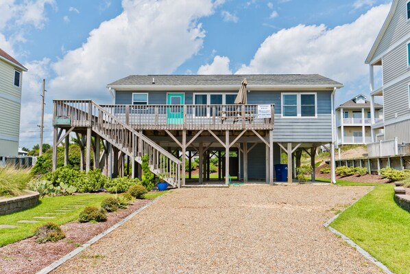 Exterior - Starbird, Almost Oceanfront House in Emerald Isle, NC! (Emerald Isle)