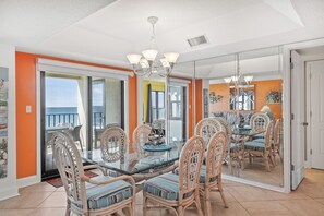 Dining - Summer Winds 221, Oceanfront Condo in Indian Beach, NC! (Indian Beach)