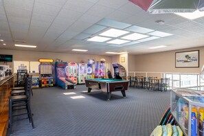Games room - Summer Winds 221, Oceanfront Condo in Indian Beach, NC! (Indian Beach)