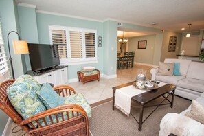 Smart TV - Summer Winds B-235, Oceanfront Condo in Indian Beach, NC! (Indian Beach)