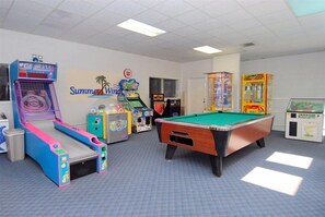 Game room - Summer Winds C-324, Oceanfront Condo in Indian Beach, NC! (Indian Beach)