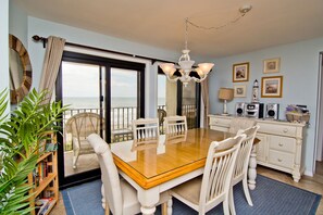 Dining - Summer Winds B-332, Oceanfront Condo in Indian Beach, NC! (Indian Beach)