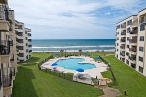 Indoor pool - Summer Winds B-439, Oceanfront Condo in Indian Beach, NC! (Indian Beach)