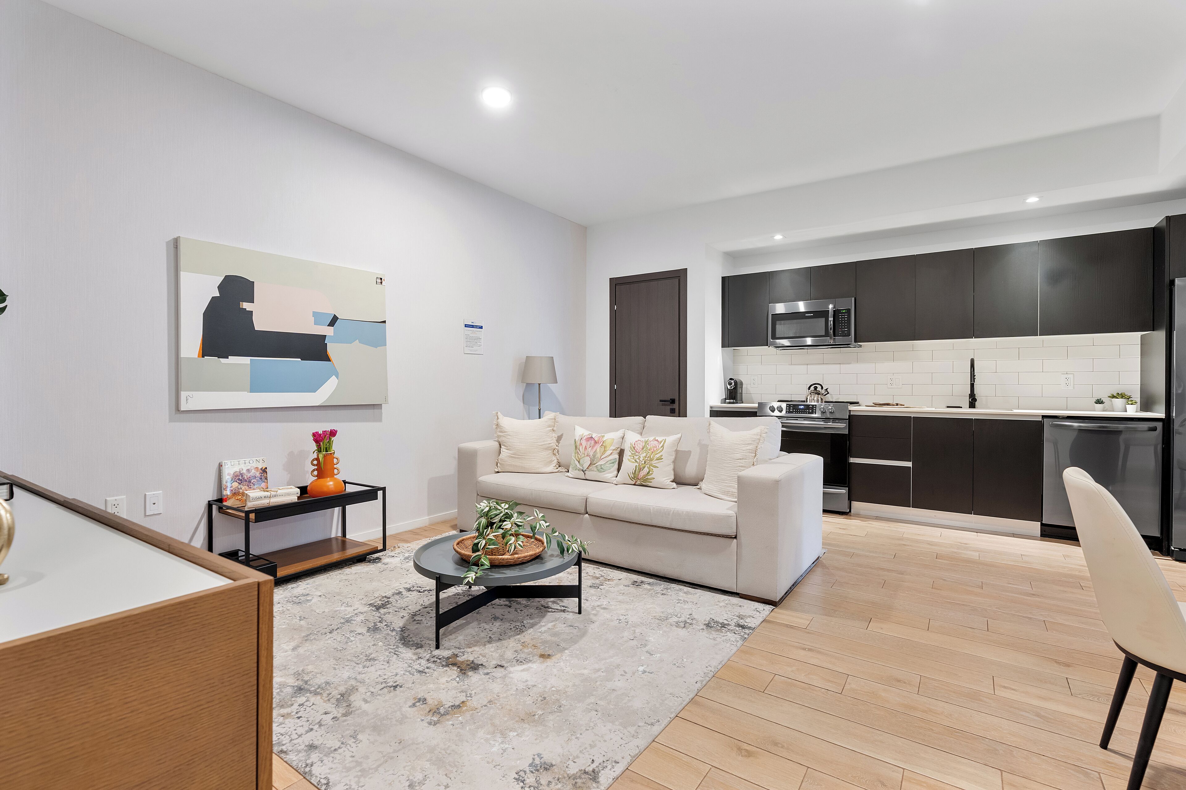 55-inch Smart TV with cable channels