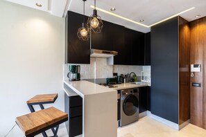 Private kitchen - Cosy appartement Central, Palmier #04 (Casablanca)