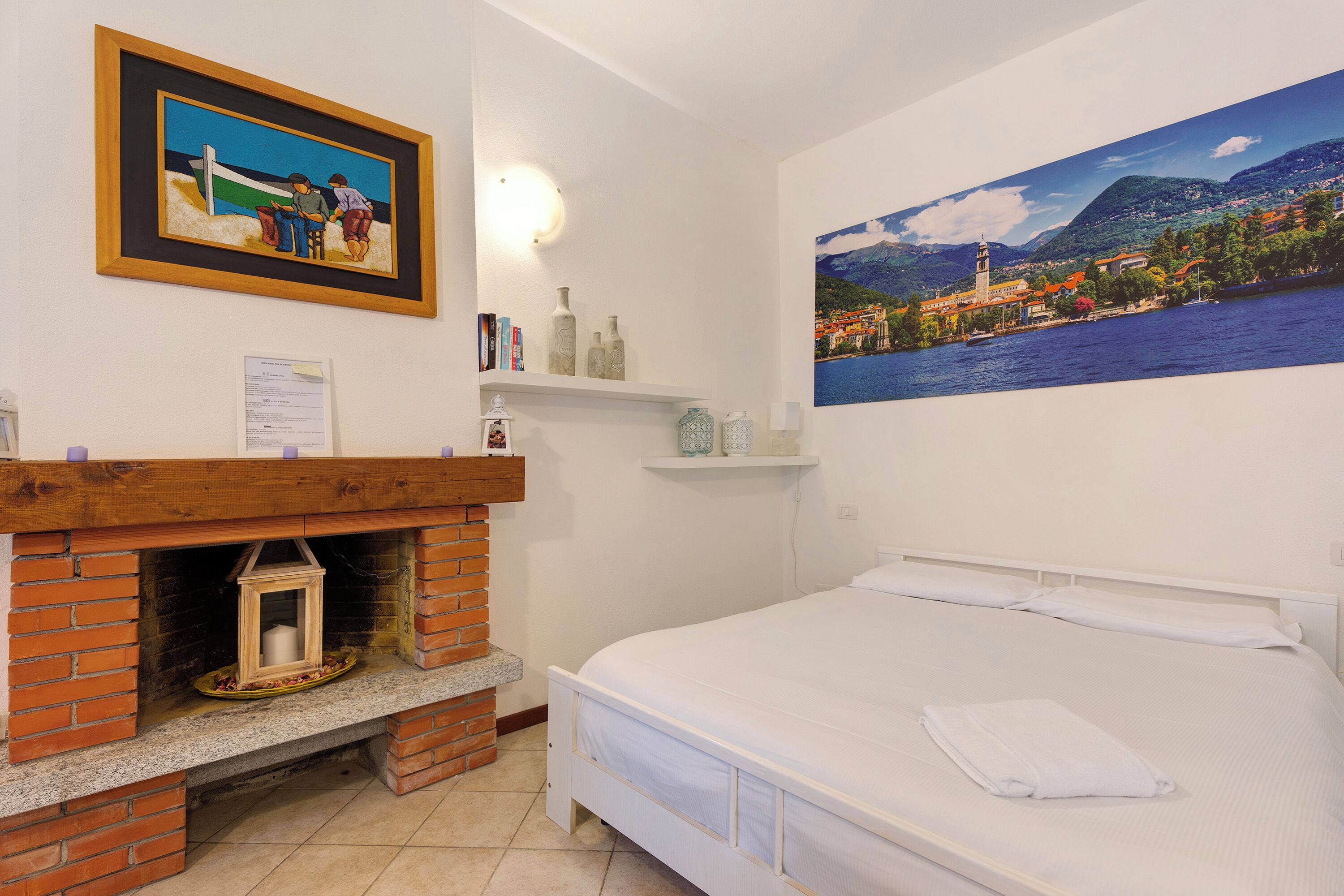 1 camera, Wi-Fi gratuito, lenzuola