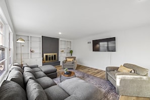 Smart TV, books, offices