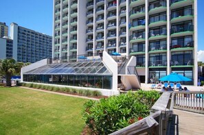 Exterior - Ocean Park Resort 304 - OcnFront Condo - Pet Friendly (Myrtle Beach)