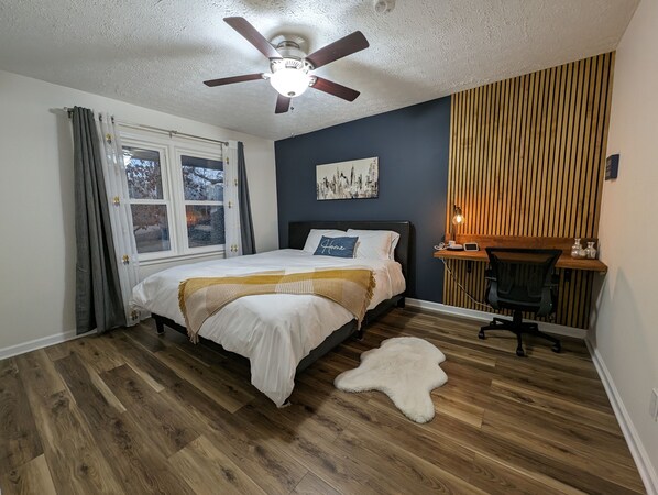 3 bedrooms, iron/ironing board, free WiFi, bed sheets