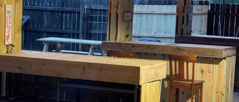 Opções para refeição ao ar livre