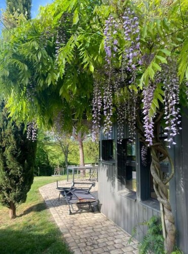 1H10 de Paris Maison de campagne avec piscine et jacuzzi