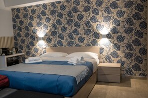 Kahden hengen comfort-huone | Italialaiset Frette-lakanat, ylelliset vuodevaatteet, untuvapeitot