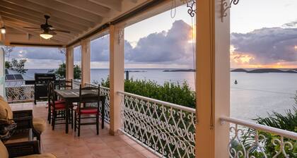 "Pristine 2bdrm/2bth, Epic Views, Generator, 5 Star reviews, Near Cruz Bay!"