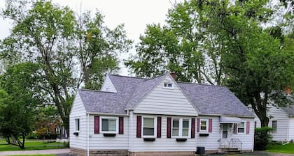 Big new house with huge parking