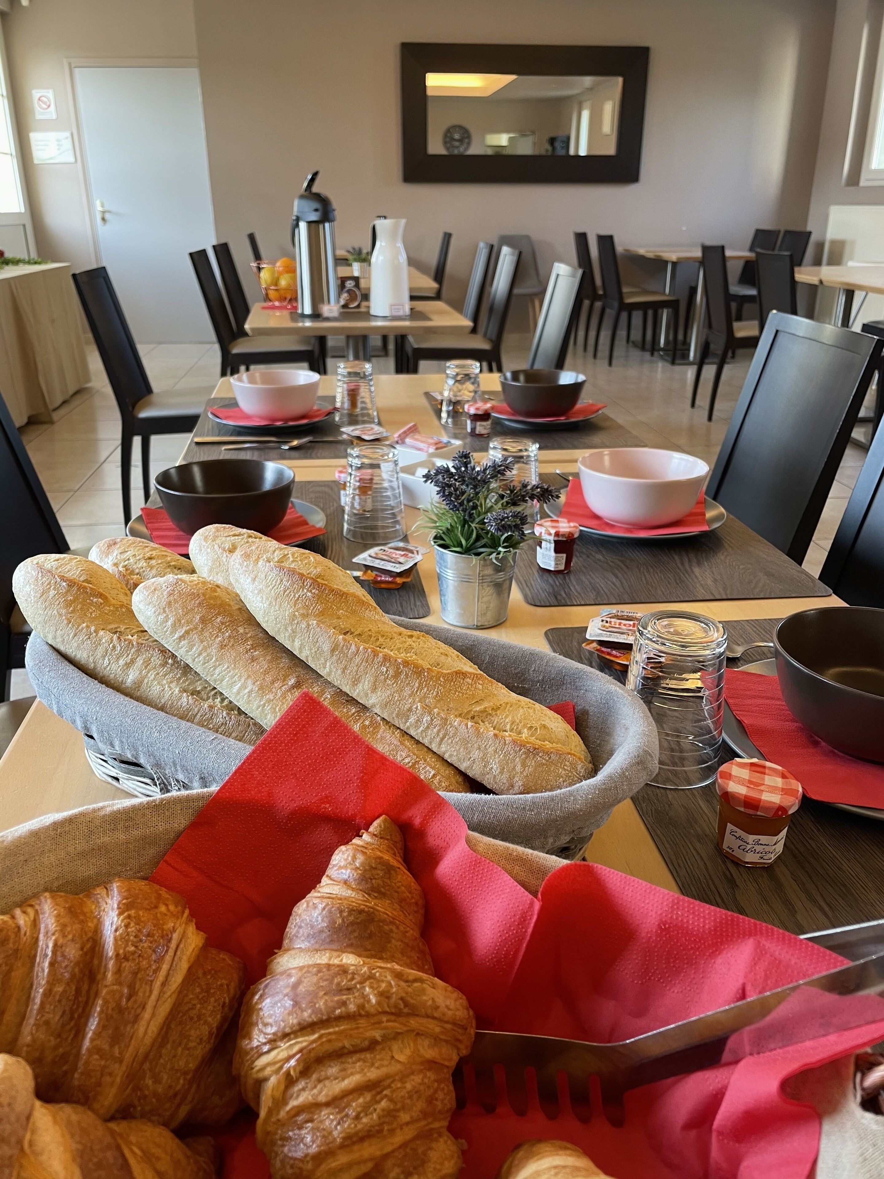 Daily buffet breakfast (EUR 10 per person)