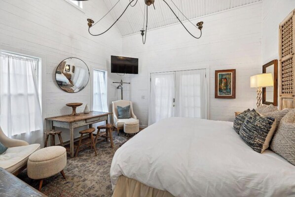 1 dormitorio, escritorio, wifi y ropa de cama