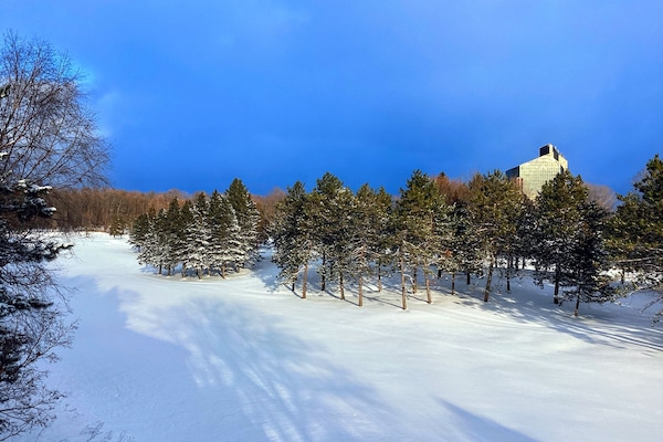 Winter view from large deck