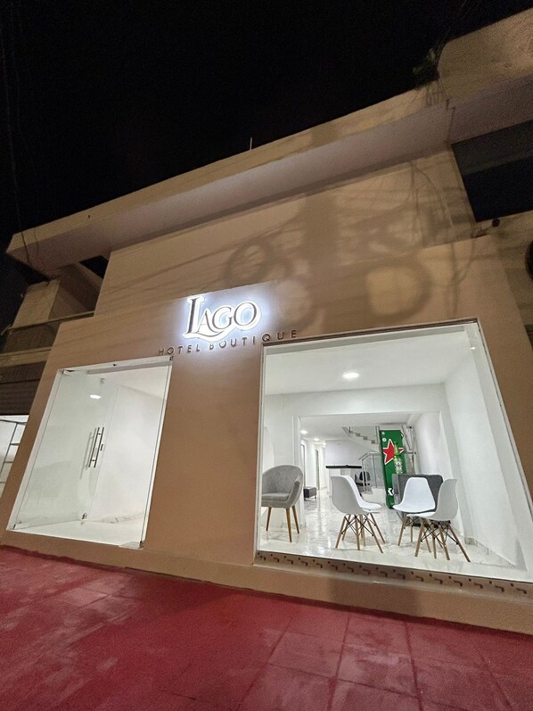 Façade de l’hébergement