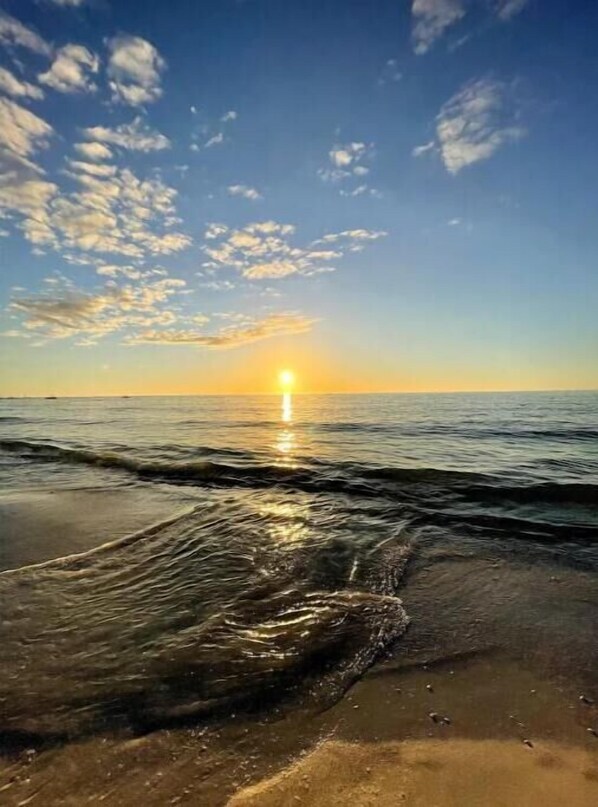 Solsenger og strandhåndklær