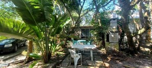 Ferienhaus, 2 Schlafzimmer, Terrasse, Gartenblick | Garten