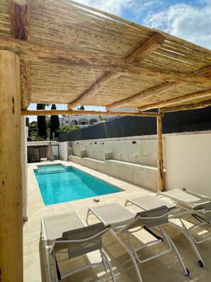 Outdoor pool - Casa Marymon, Scenic Ocean and Mountain Views, Tranquility, Private Pool! (Dénia)