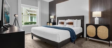 3 bedrooms, iron/ironing board, WiFi, bed sheets