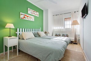 1 makuuhuone, ilmainen Wi-Fi, vuodevaatteet