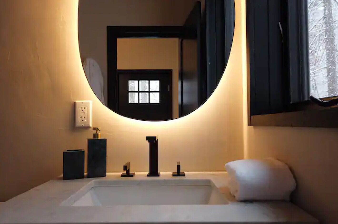 Handtücher, Seife, Toilettenpapier