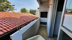 Apartment | Terrace/patio - Residencial Helcia Maris (Florianópolis)