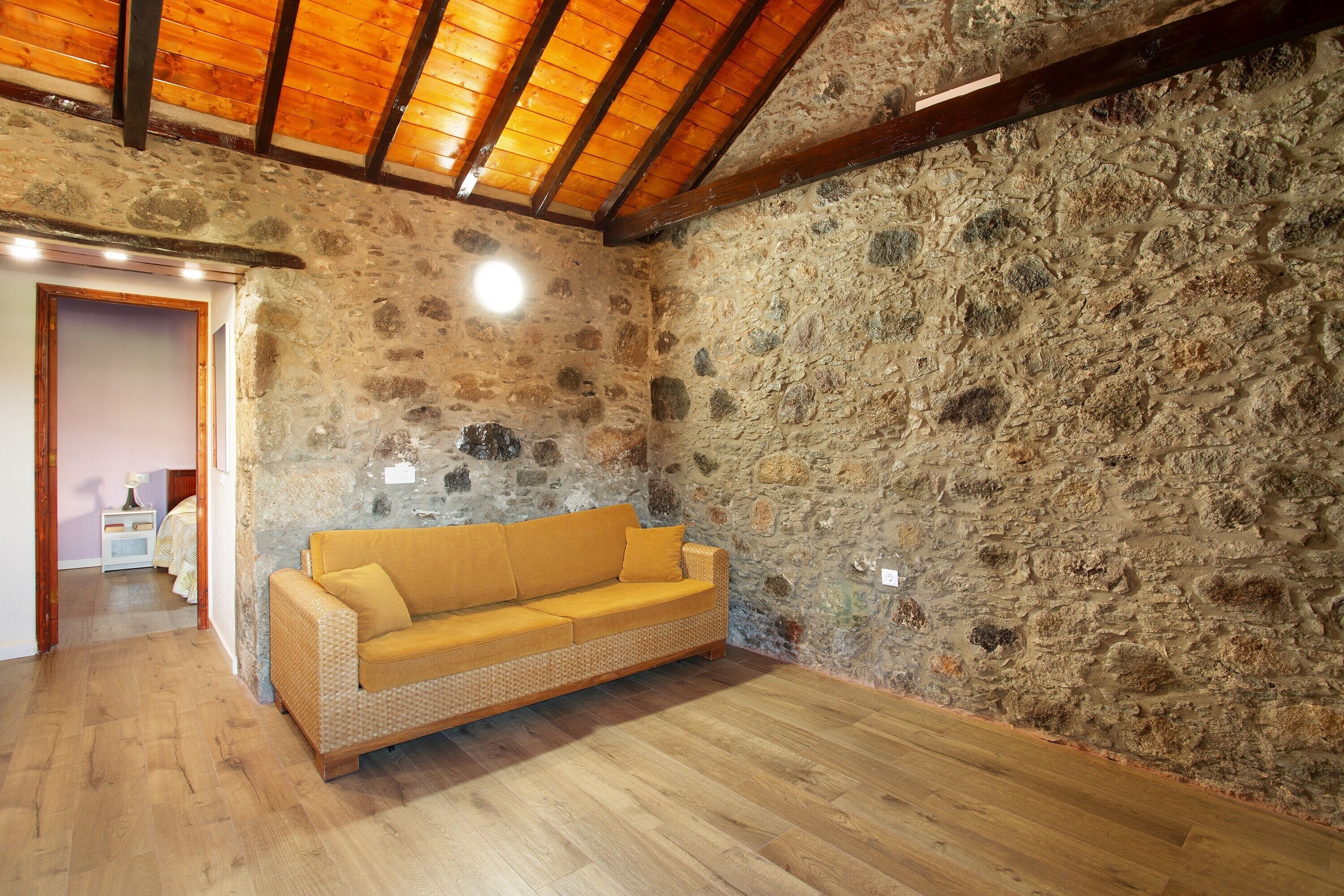Casa De Vacaciones 'Villa Paraiso Aldeano 1+2' Con Vistas A La Montaña, Piscina Privada Y Wi-fi - Gran Canaria