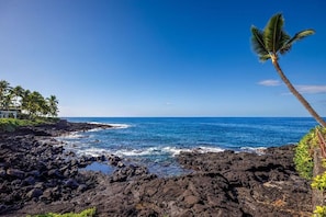 Condo, 1 King Bed with Sofa bed (Kona Makai #2-303: Beautiful Top Floo) | Beach - Kona Makai #2-303: Beautiful Top Floor Ocean View W/ac (Kailua-Kona)