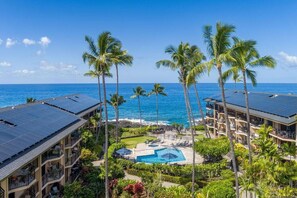 Leilighet, 1 kingsize-seng med sovesofa (Kona Makai #2-303: Beautiful Top Floo) | Basseng