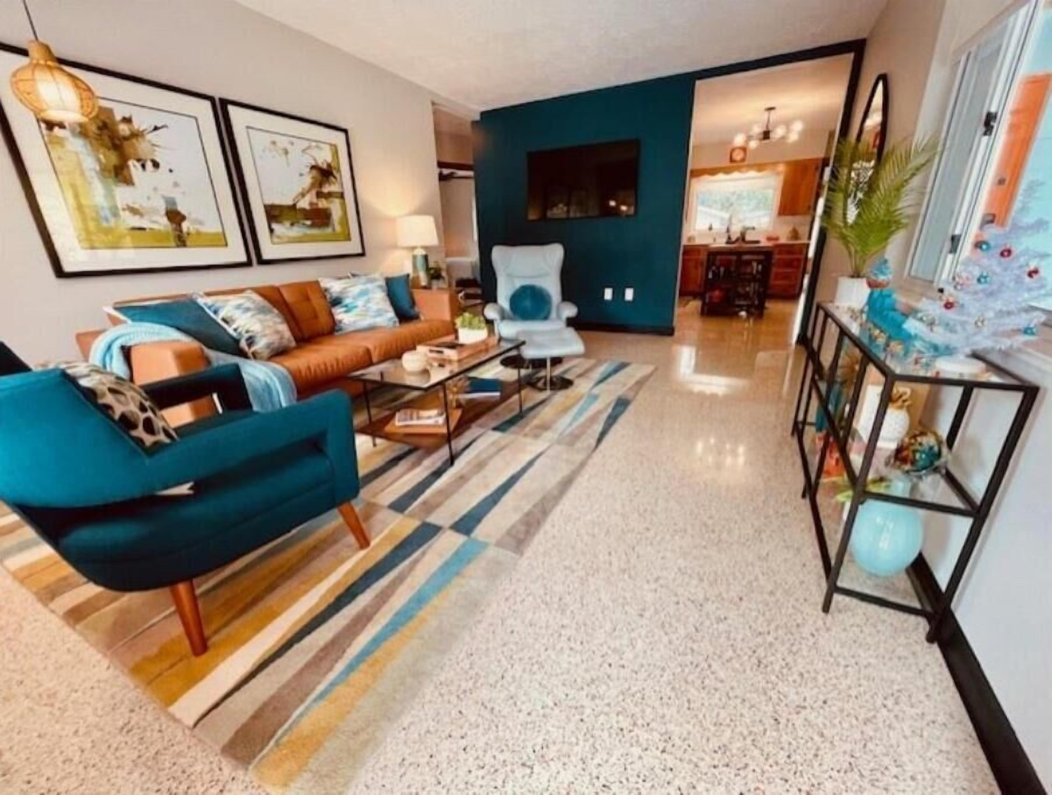 A New Port Richey Mid Century Modern Restored Treasure-Old Florida-This is it!