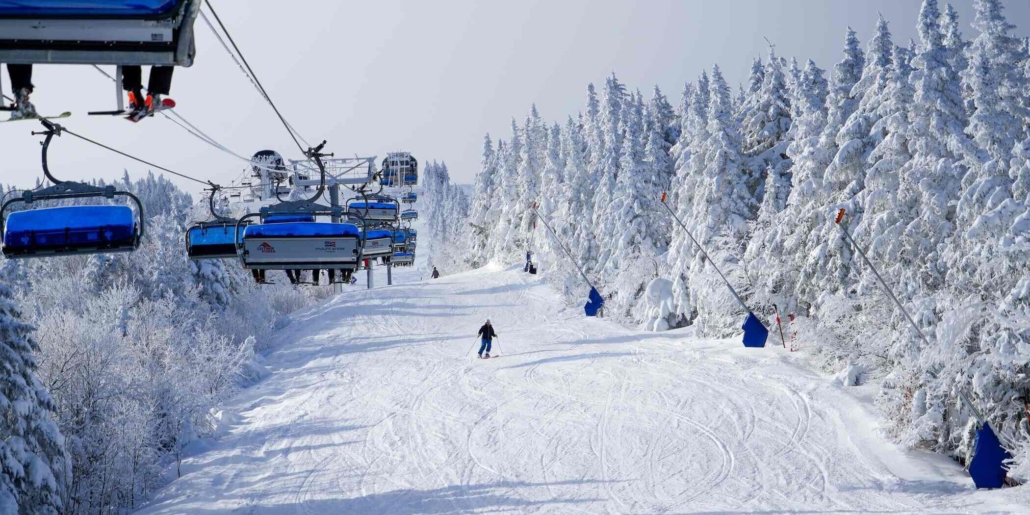 Bermain ski