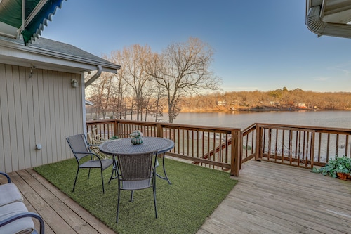 Waterfront Cherokee Village Home w/ Private Dock!