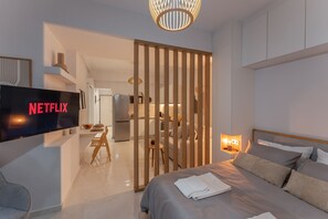 1 Schlafzimmer, Schreibtisch, Bügeleisen/Bügelbrett, kostenloses WLAN