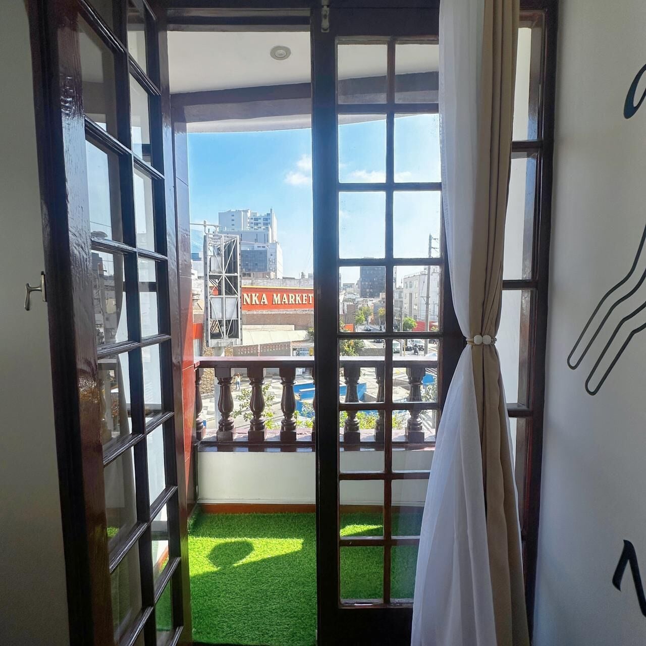 Panoramic Room, 1 Queen Bed, City View | Individually decorated, free WiFi, bed sheets