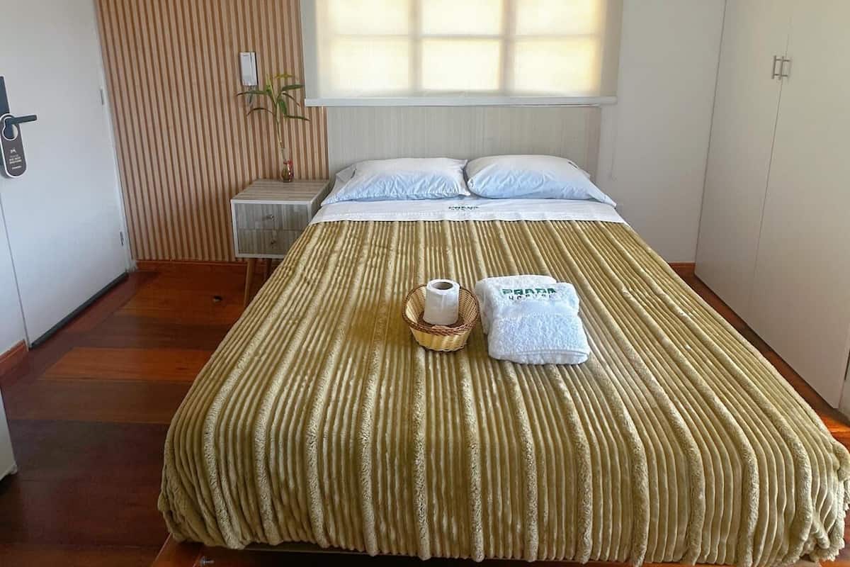 Camera panoramica, 1 letto queen, vista città | Con stile personalizzato, Wi-Fi gratuito, lenzuola