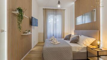 2 chambres, lit parapluie, Wi-Fi, draps fournis