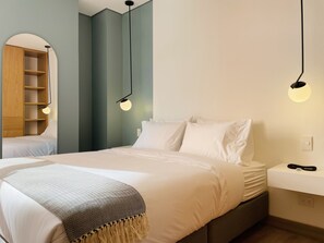 Apartment, 2 Bedrooms (704) | Premium bedding, iron/ironing board, free WiFi, bed sheets - PortaCol By Wynwood House (Bogotá)