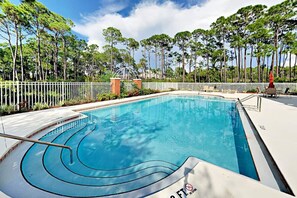 Una piscina climatizada