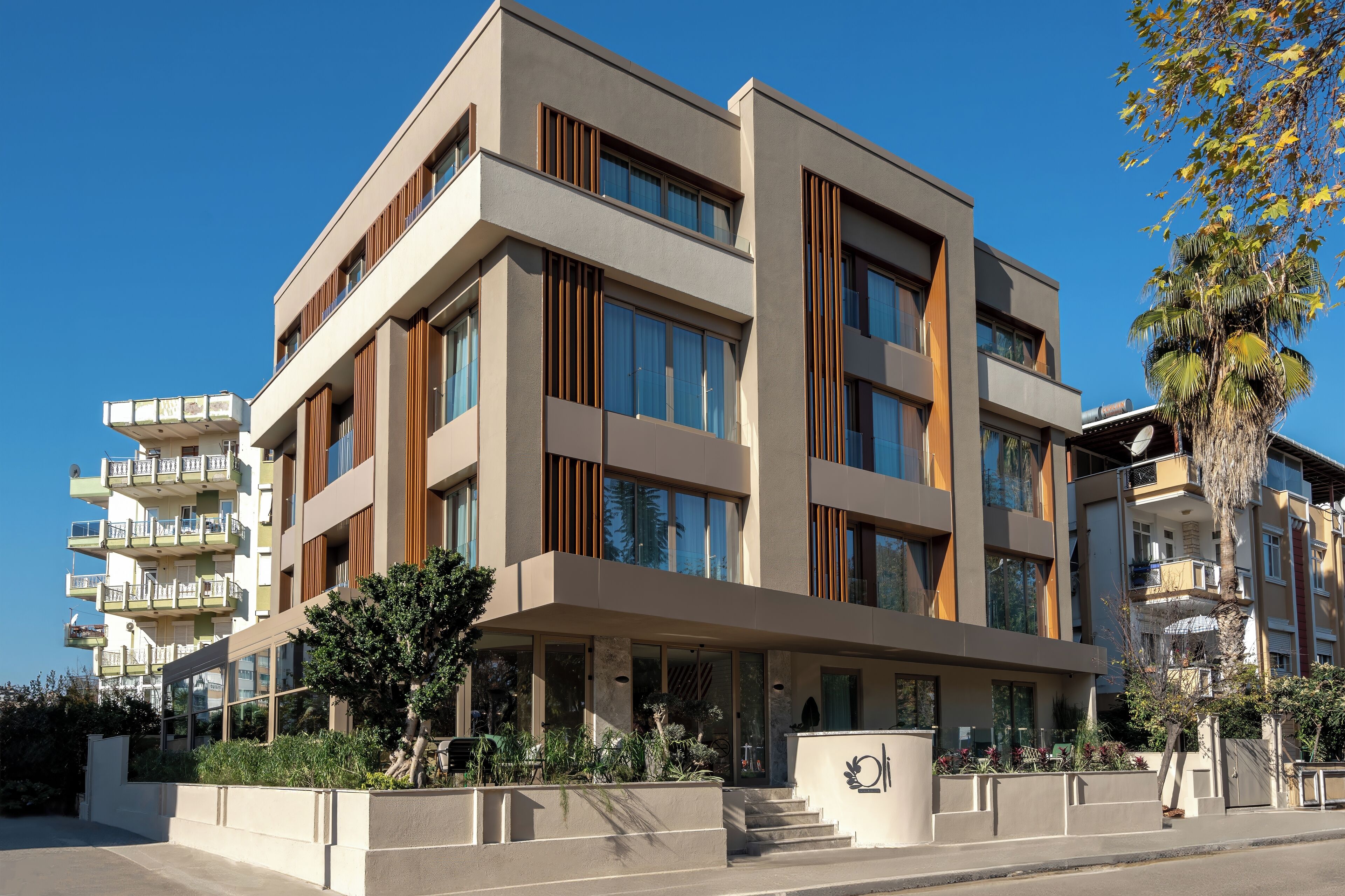 Fachada de la propiedad