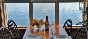 Waterfront 2 bedroom condo - private deck offering spectacular views