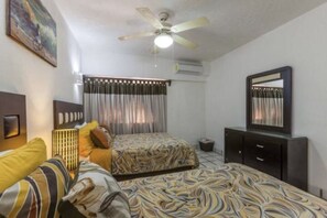 2 bedrooms, in-room safe, WiFi, bed sheets