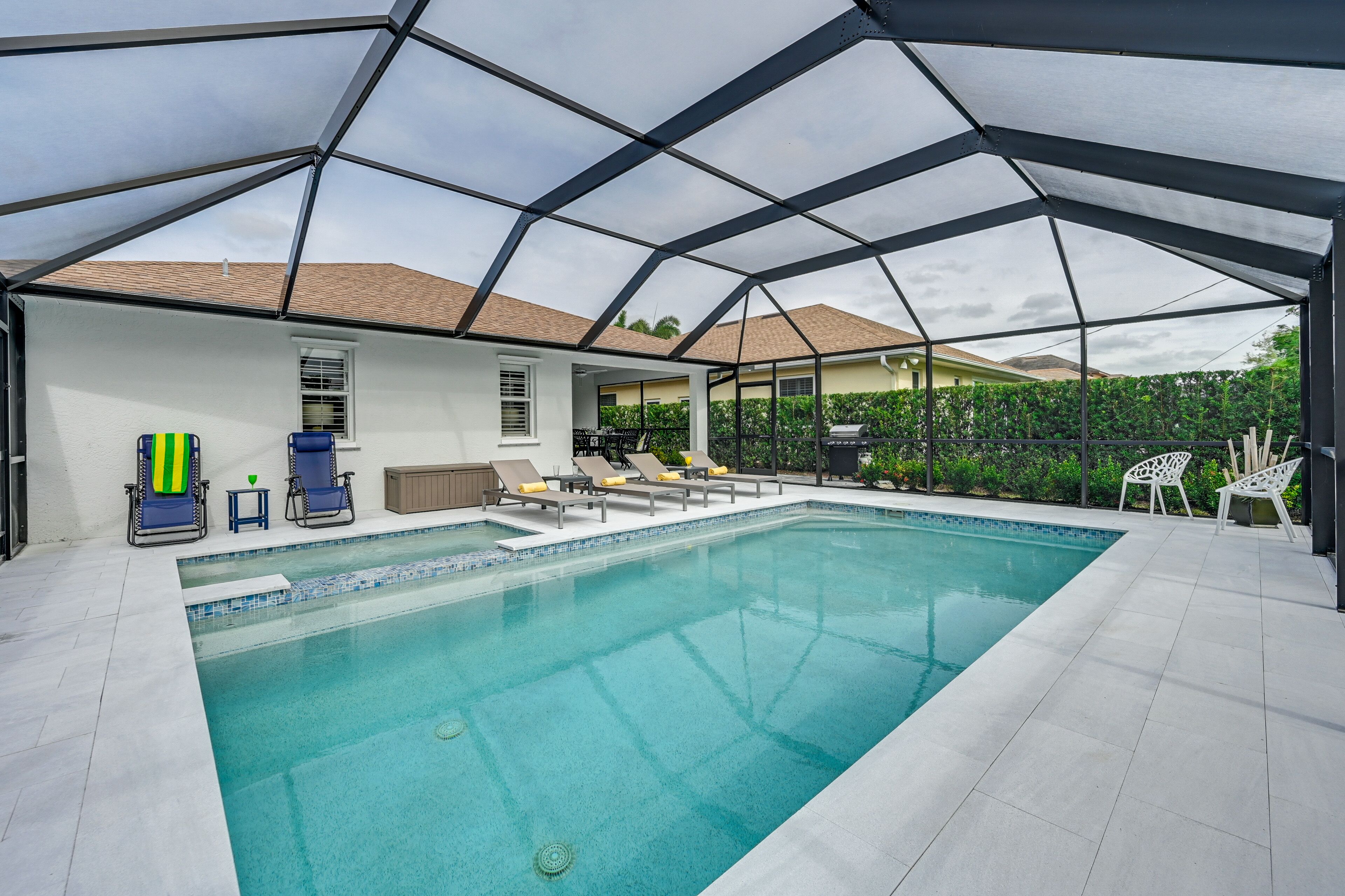 Beheizter Pool