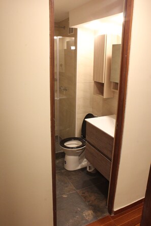 Towels, soap, toilet paper