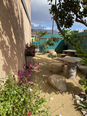 Overnatningsstedets område