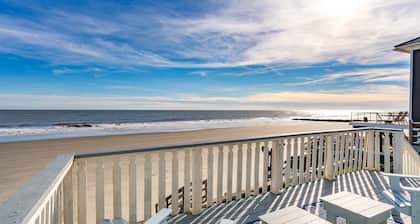 3 Little Pirates! Discounted Monthly Rate! Direct beach access, Private Oceanfront Deck